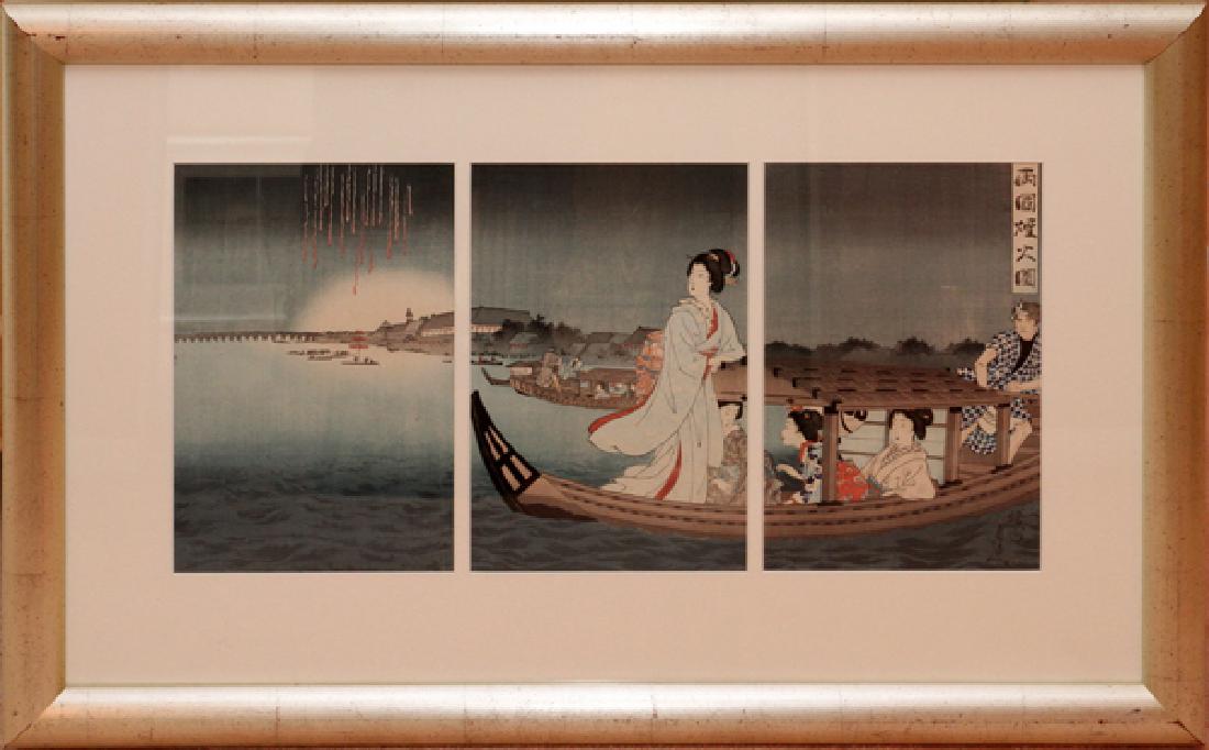 JAPANESE WOODBLOCK TRIPTYCH (1 of 2)