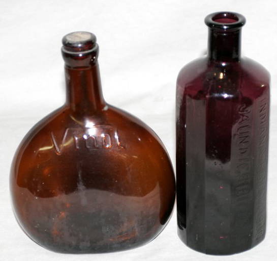 Jaundice Bitters Bottle Col Sam Johnson 1852