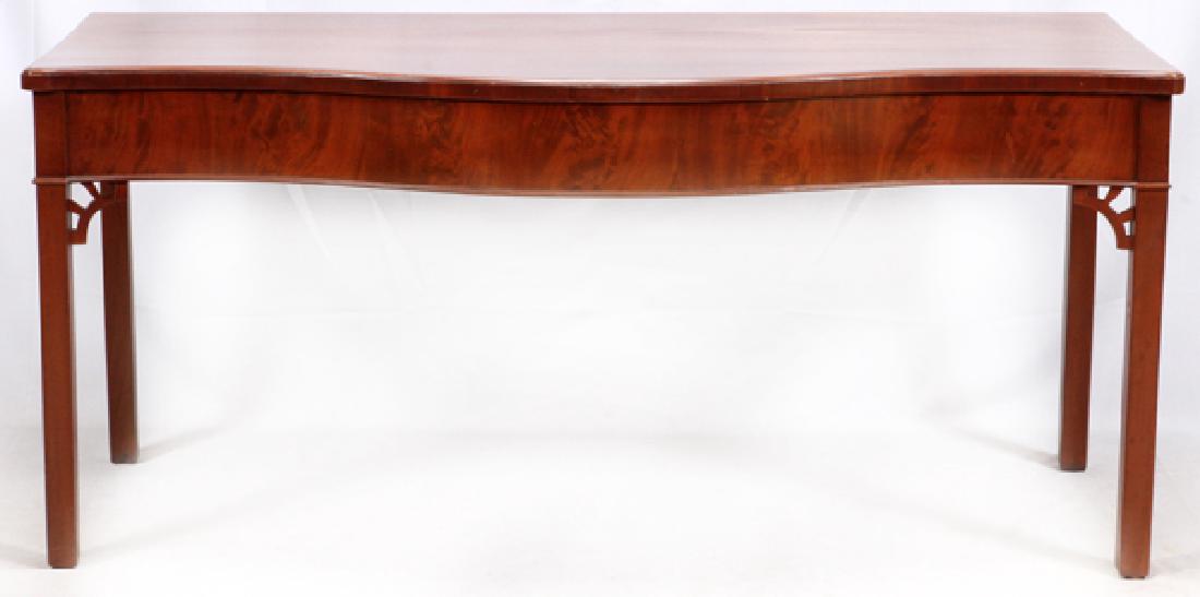 GEORGE III MAHOGANY CONSOLE TABLE (1 of 6)