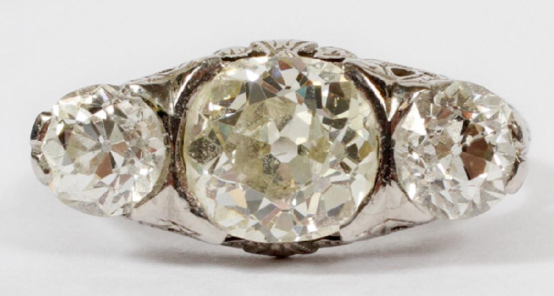 1.75CT DIAMOND AND PLATINUM RING (1 of 3)