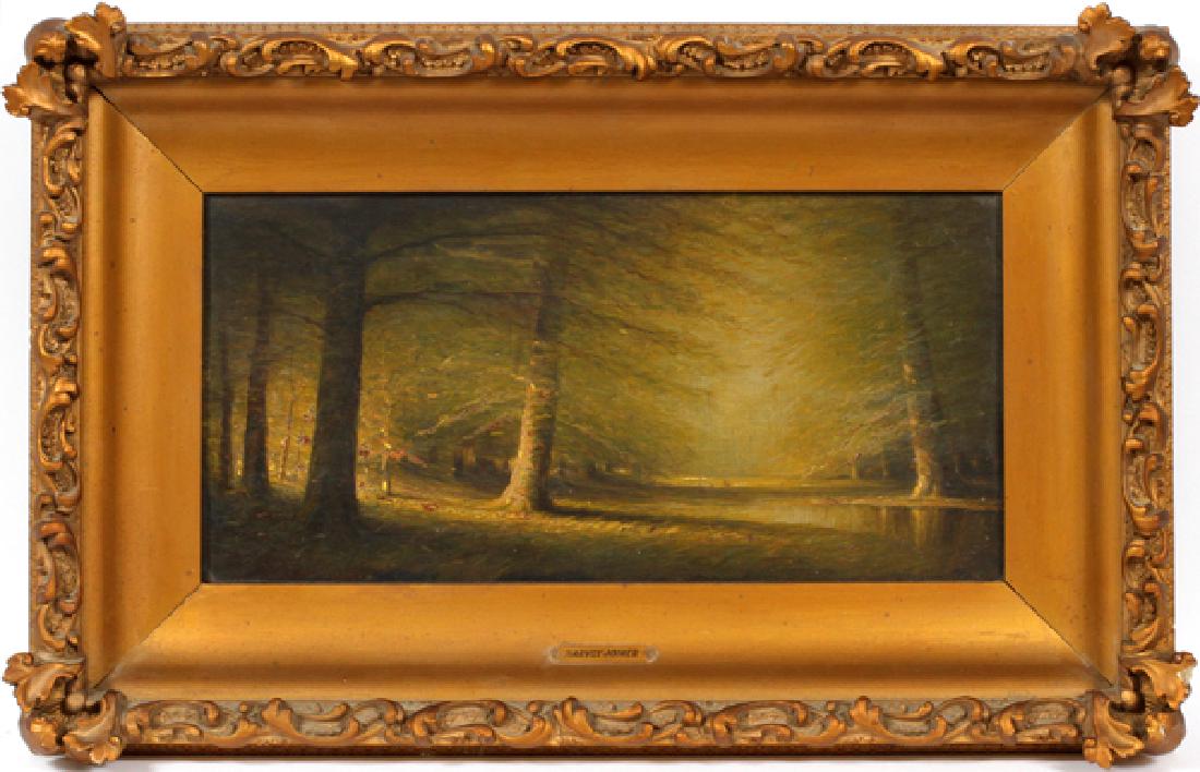 HARVEY JOINER OIL ON CANVAS BOARD (1 of 6)