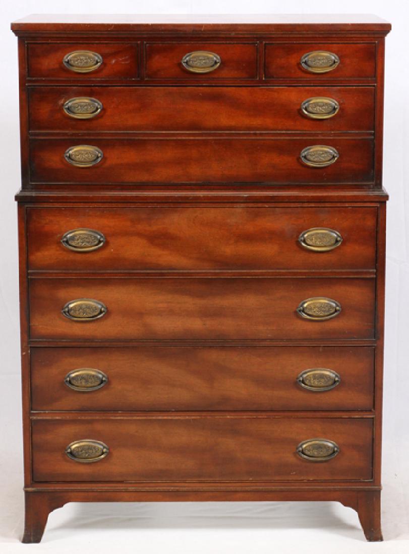HERITAGE HENREDON MAHOGANY CHEST (1 of 4)