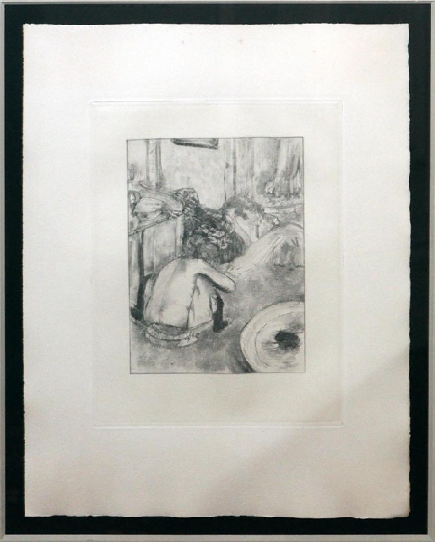 AFTER EDGAR DEGAS ENGRAVING (1 of 7)