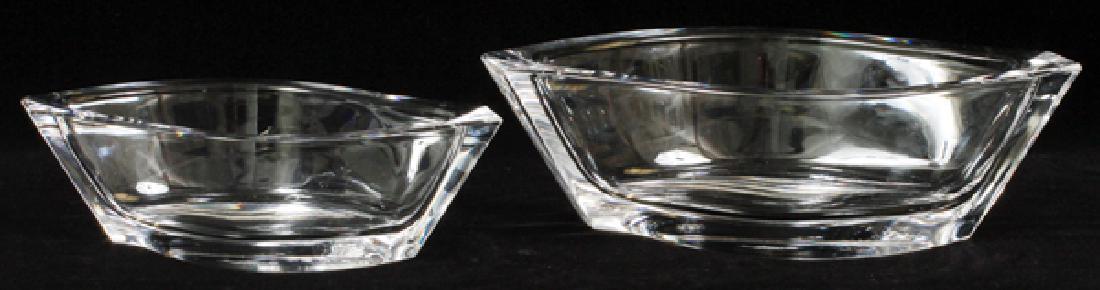 ROSENTHAL 'CLASSIC' CRYSTAL BOWLS TWO (1 of 2)