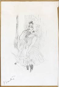 HENRI DE TOULOUSE-LAUTREC LITHOGRAPH 1894 (1 of 7)