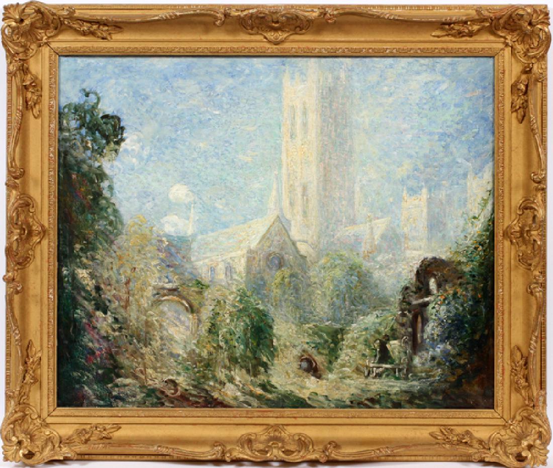 THOMAS EDWIN MOSTYN OIL ON CANVAS (1 of 7)