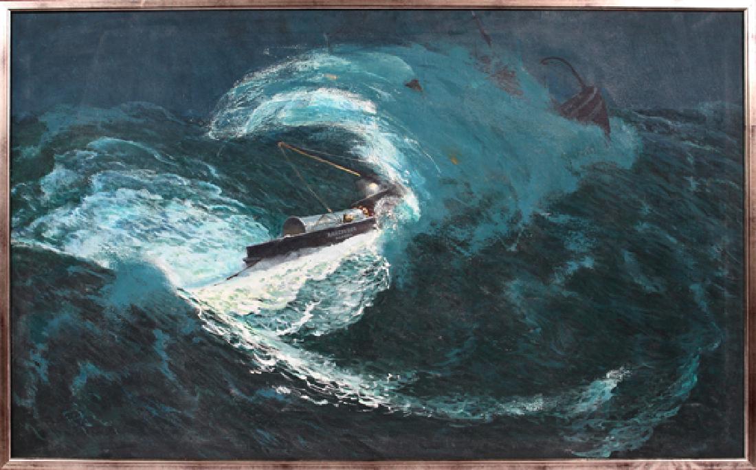 HAROLD VON SCHMIDT OIL ON CANVAS (1 of 4)