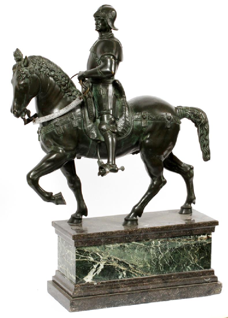 AFTER ANDREA DEL VERROCCHIO BRONZE SCULPTURE (1 of 3)
