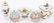 HEREND HAND PAINTED PORCELAIN DISHES