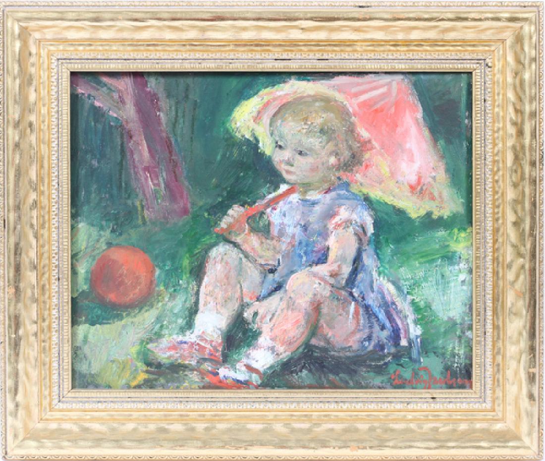 LUDVIG JACOBSEN OIL ON CANVAS (1 of 3)