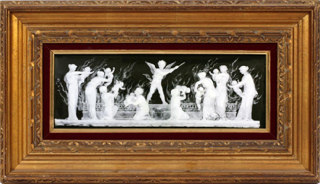 LOUIS SOLON DECORATED PATE-SUR-PATE PORCELAIN (1 of 9)