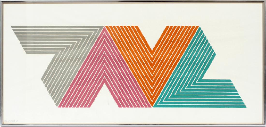 FRANK STELLA LITHOGRAPH 1968 (1 of 4)
