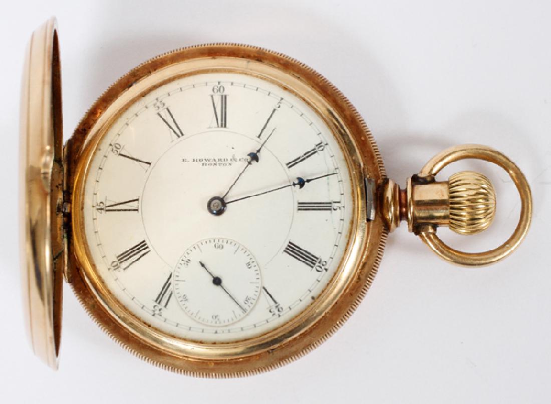 E. HOWARD & CO. 14 KT GOLD SERIES IV HUNTERS CASE (1 of 2)