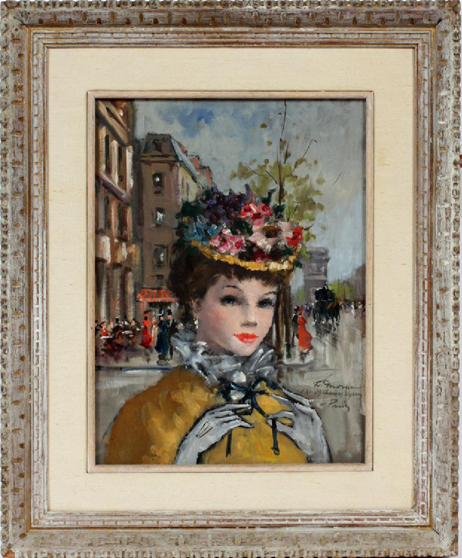 FRANCOIS GEROMEOIL ON MASONITE (1 of 3)