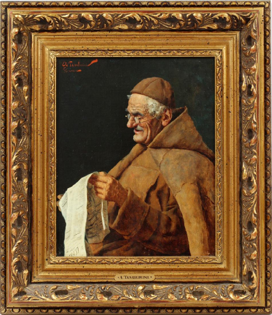 ARNALDO TAMBURINIOIL ON CANVAS 19TH C. (1 of 3)