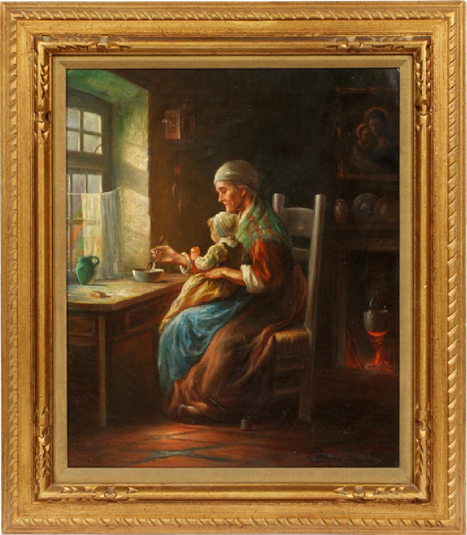 VLADIMIR SHAMBERK OIL ON CANVAS (1 of 4)