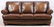 MODERN LEATHER 3 CUSHION SOFA AND SETTEE - 2