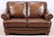 MODERN LEATHER 3 CUSHION SOFA AND SETTEE - 4