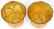 ATTRIB. TO QUEZAL THREADED ART GLASS SHADES - 3