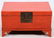 CHINESE LACQUERED CHEST ON STAND