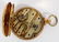 MJ TOBIAS 18K YELLOW GOLD OPEN FACE POCKET WATCH - 2