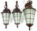 GROUP OF THREE HANDEL ARTS & CRAFTS LANTERNS