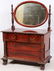 AMERICAN EMPIRE MAHOGANY VANITY DRESSER - 2