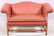 CHIPPENDALE STYLE CAMELBACK SETTEE