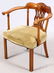 GERMAN WALNUT OPEN ARMCHAIR - 2