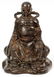 CHINESE BRONZE SEATED BUDDHA