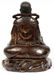 CHINESE BRONZE SEATED BUDDHA - 2