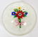 PAUL YSART ART GLASS PAPERWEIGHT LATE 20TH C.