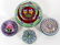 PERTHSHIRE PAPERWEIGHTS 4 PCS.