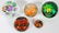 ART GLASS PAPERWEIGHTS 5 PCS.