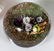 ART GLASS FLORAL PAPERWEIGHTS 6 PCS. - 2