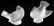 LALIQUE CRYSTAL BIRD FIGURINES 2 PCS.