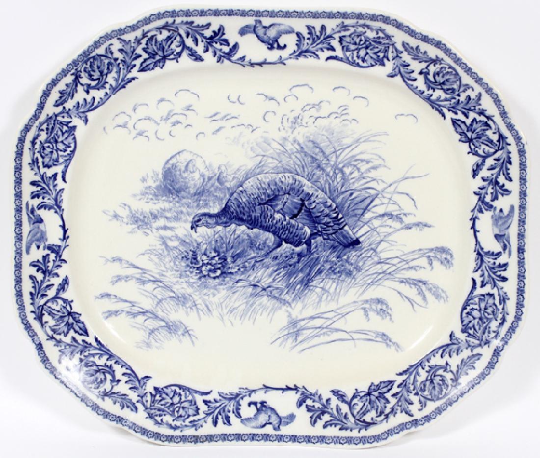 PORCELAIN PHEASANT PLATTER (1 of 3)