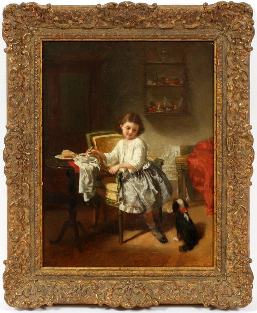 ISIDORE PATROIS OIL ON BOARD 1855 (1 of 4)