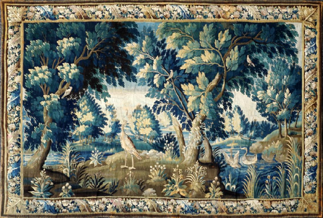 FRENCH/FLEMISH TAPESTRY 18TH C. (1 of 12)