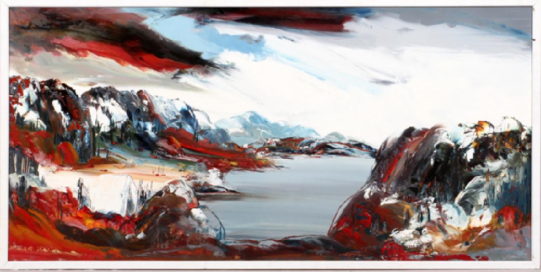 RENE GAGNON OIL ON MASONITE (1 of 4)