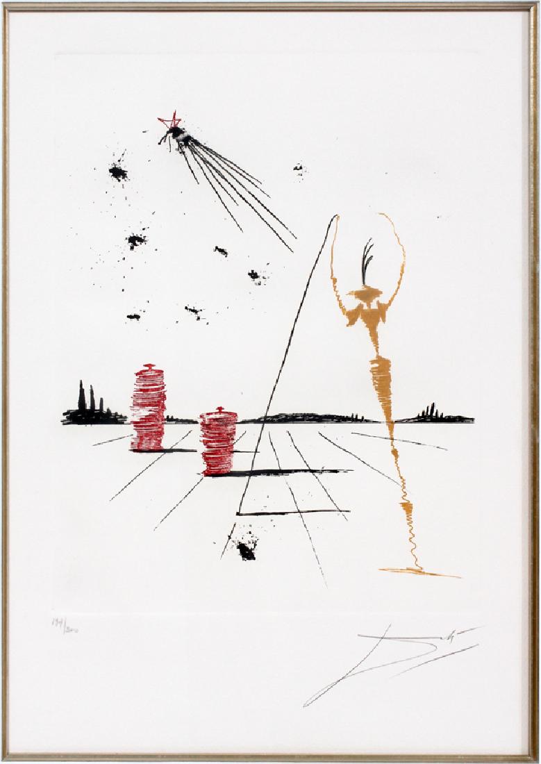 AFTER SALVADOR DALI ETCHING 1978 (1 of 4)