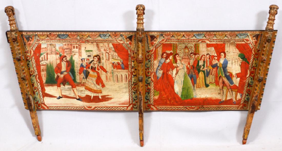 SICILIAN HAND PAINTED PONY CART SIDE PANELS (1 of 5)