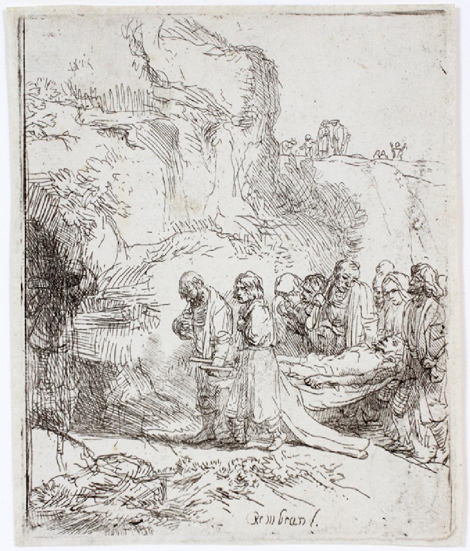 AFTER REMBRANDT ETCHING (1 of 4)