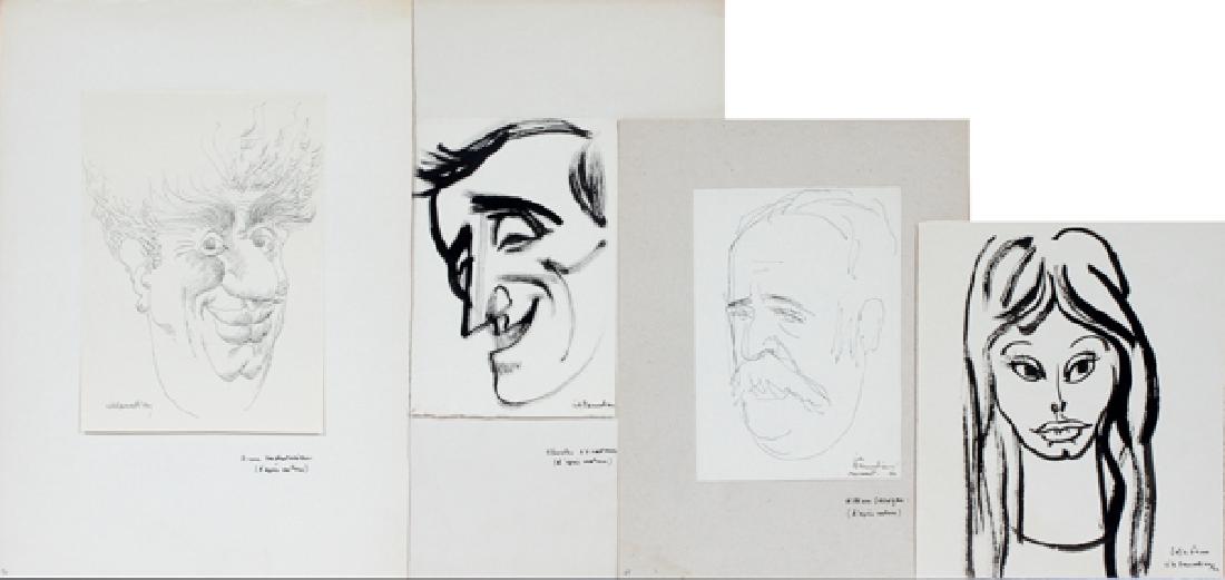 CIK DAMADIAN INK DRAWING CARICATURES (1 of 3)