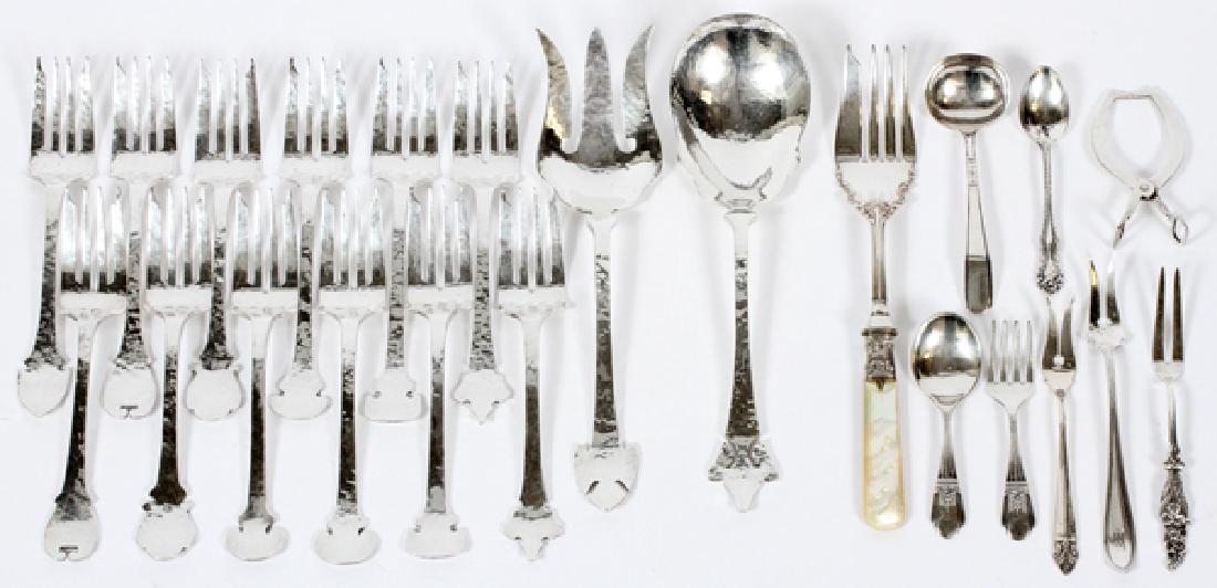 SHREVE & CO. WEBSTER ETC. STERLING SILVER FLATWARE (1 of 3)