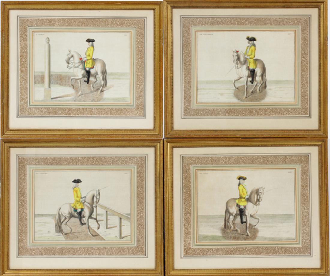 ANTIQUE HAND COLORED ENGRAVINGS (1 of 4)