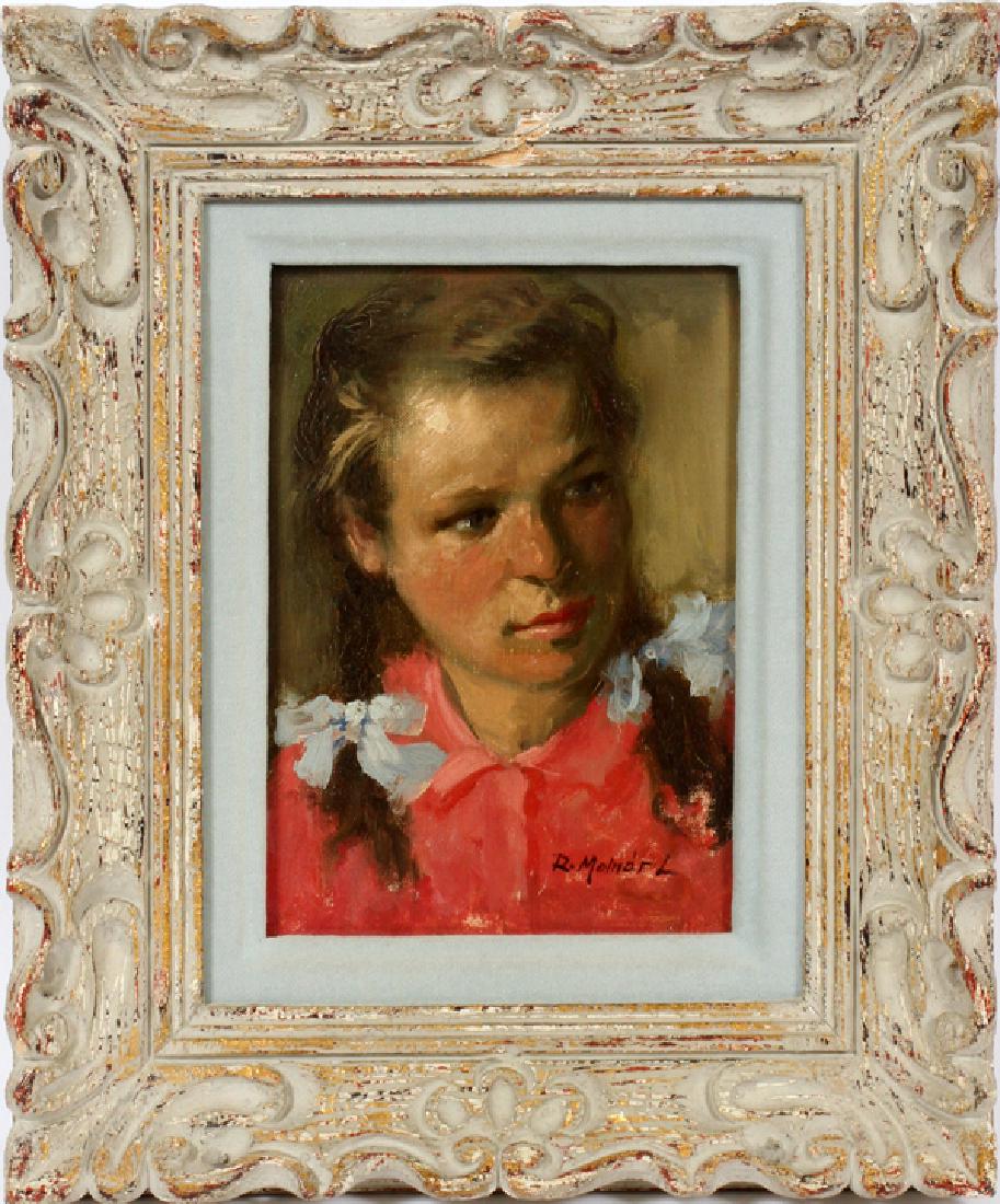 REIZES MOLNAR LOFOS OIL ON BOARD 20TH C. (1 of 3)