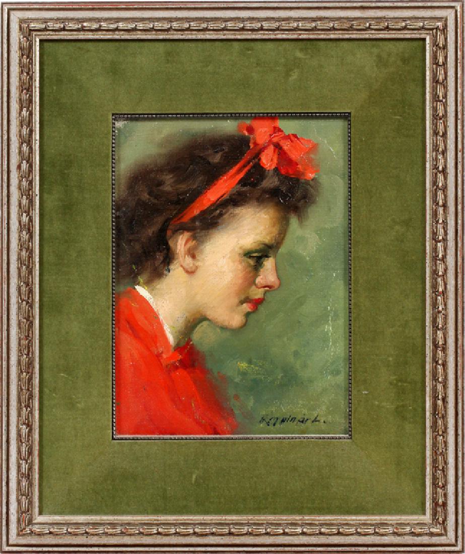 REIZES MOLNAR LOFOS OIL ON BOARD 20TH C. (1 of 3)