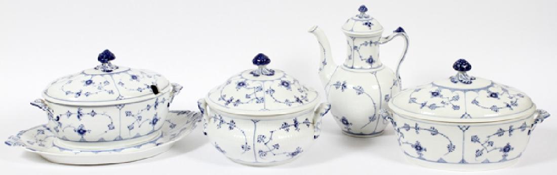 ROYAL COPENHAGEN 'BLUE FLUTED PLAIN' PORCELAIN (1 of 3)