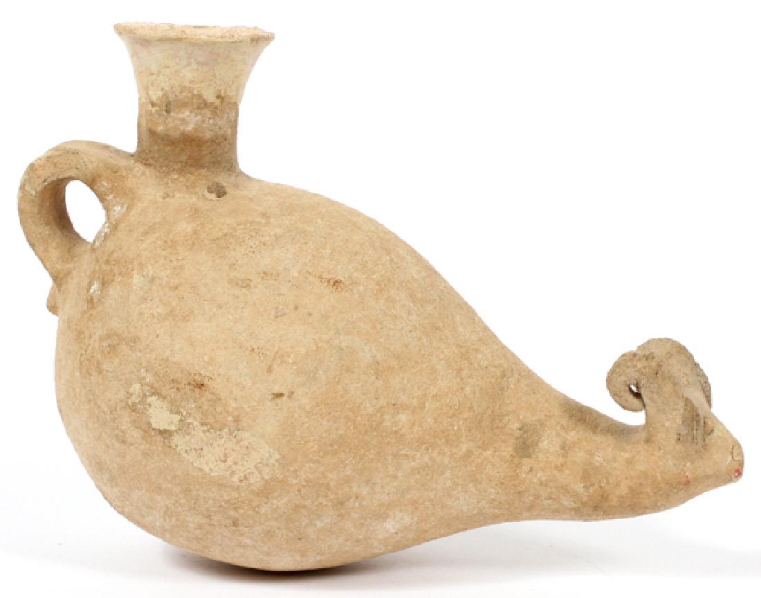 AMLASH STYLE TERRACOTTA GOAT (1 of 3)